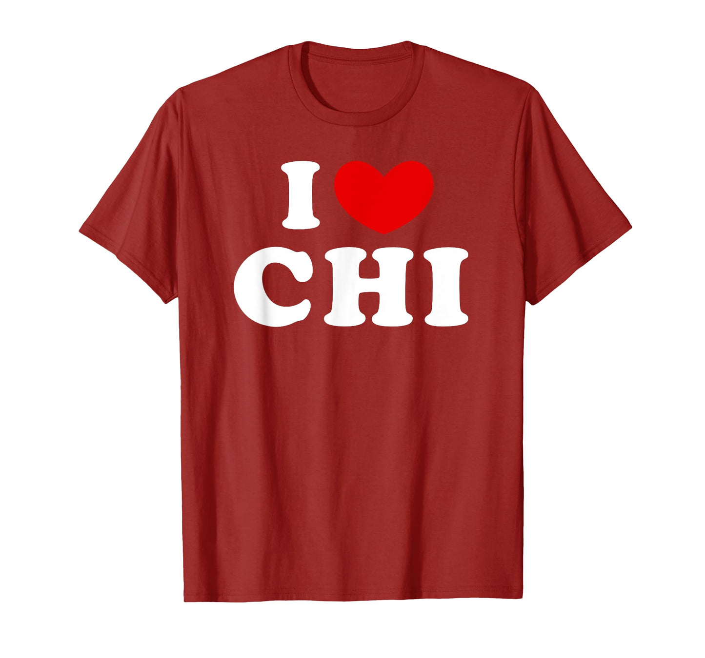 I Love Chi, I Heart Chi T-Shirt