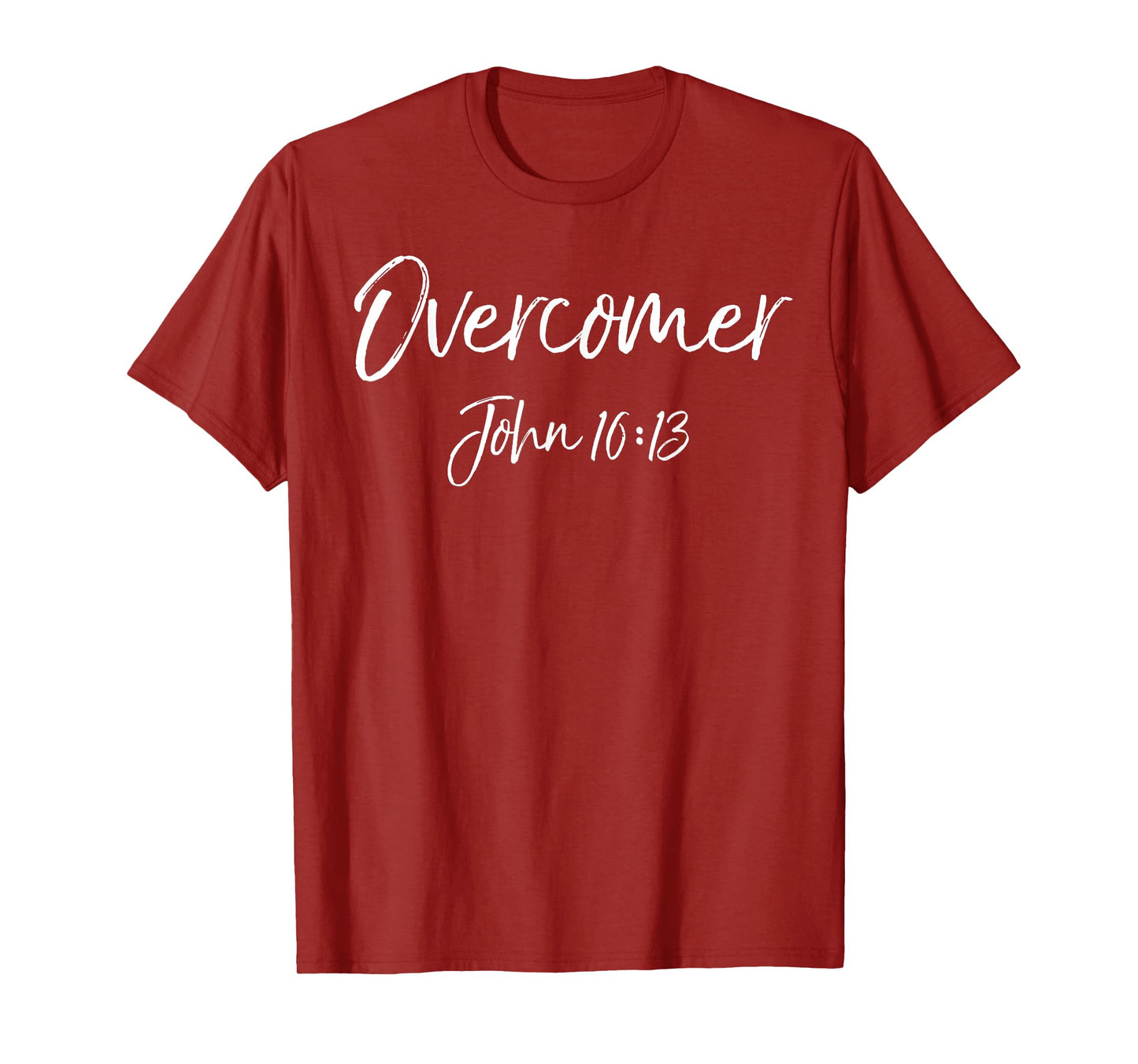 Victory in Christ Bible Verse Quote Overcomer John 16:13 T-Shirt