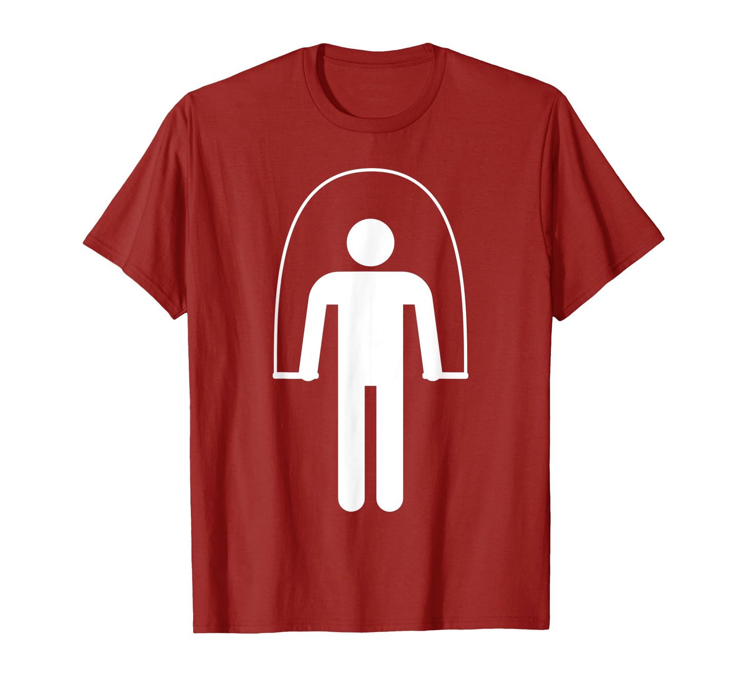 Stick Figure Jumping Rope T-Shirt