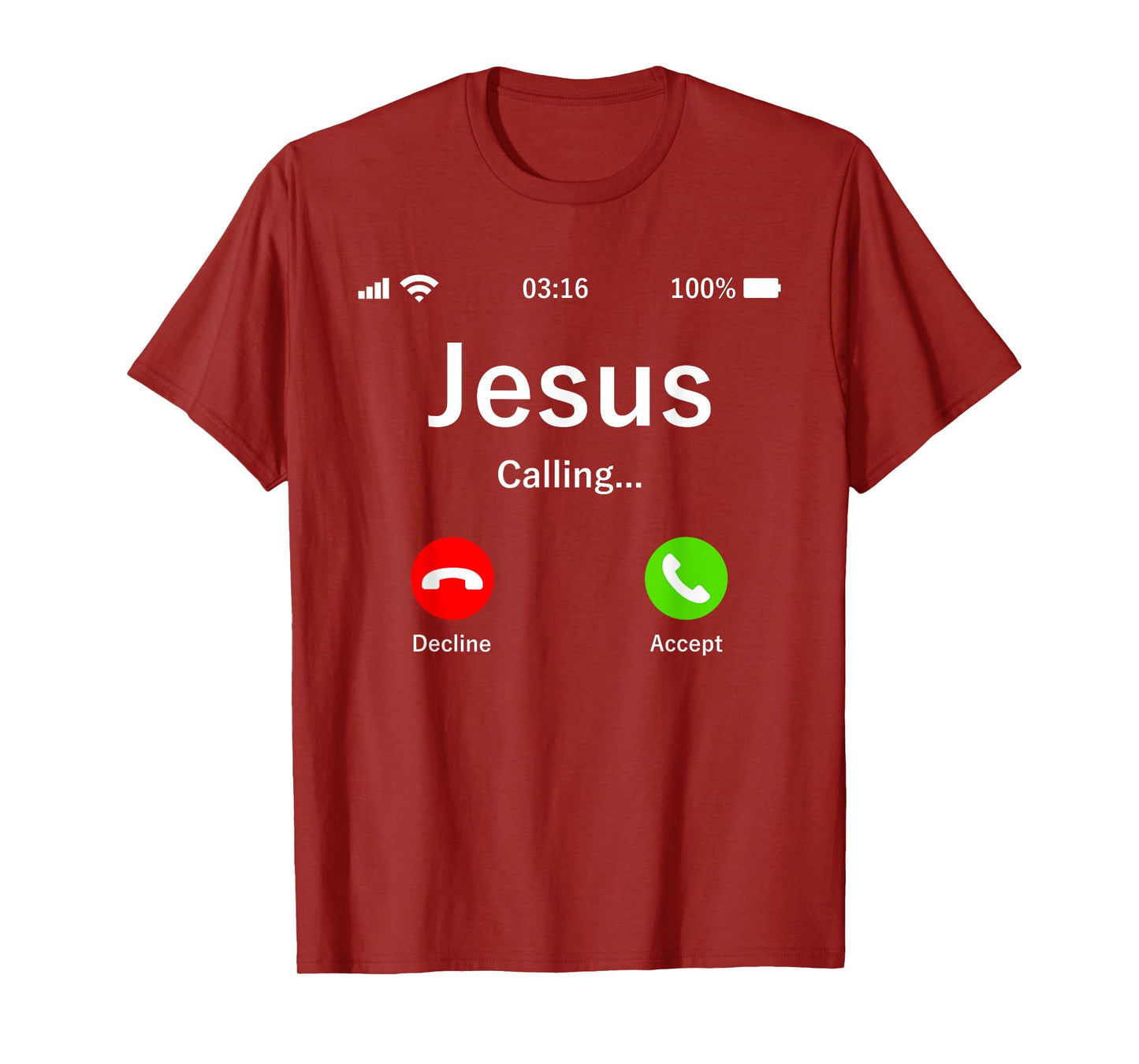 Jesus Is Calling - Christian T-Shirt