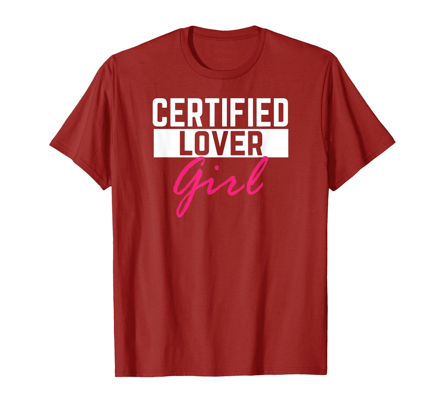 Certified Lover Girl - Fitness Gym Lover Yoga Girl T-Shirt