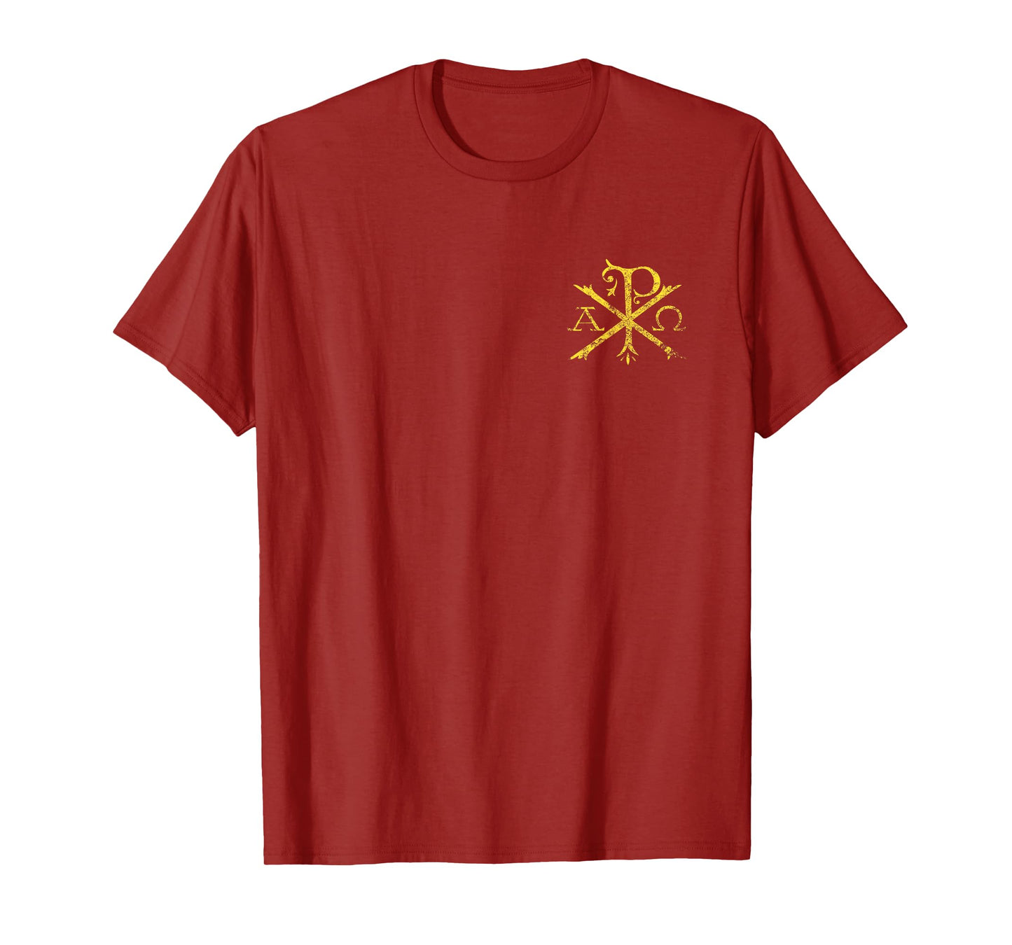 Christian Chi Rho T-Shirt Labarum Christogram Cross Faith T-Shirt