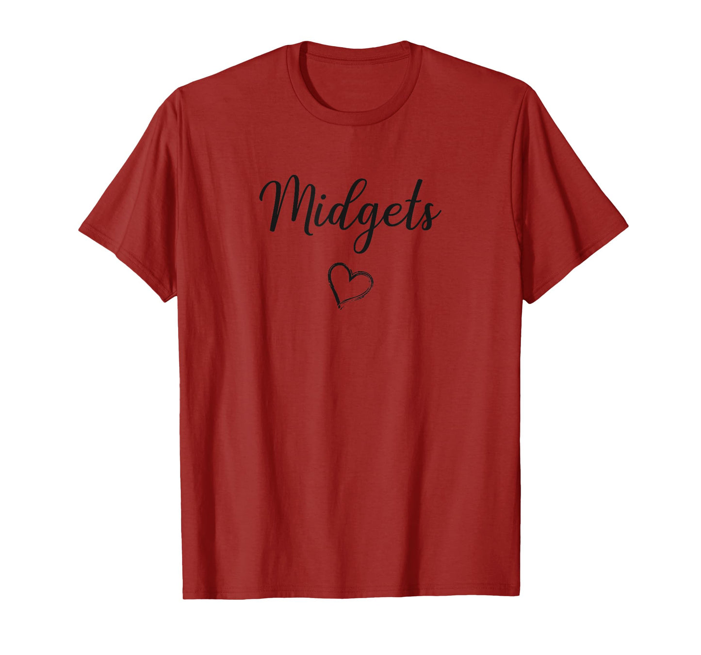 Dickinson Midgets Above Small Heart T-Shirt