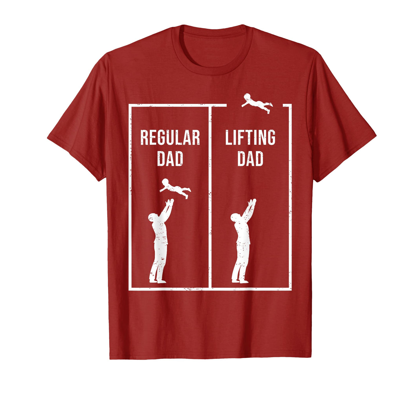 Funny Weightlifting Workout Fitness Father Gym I Lifting Dad T-Shirt