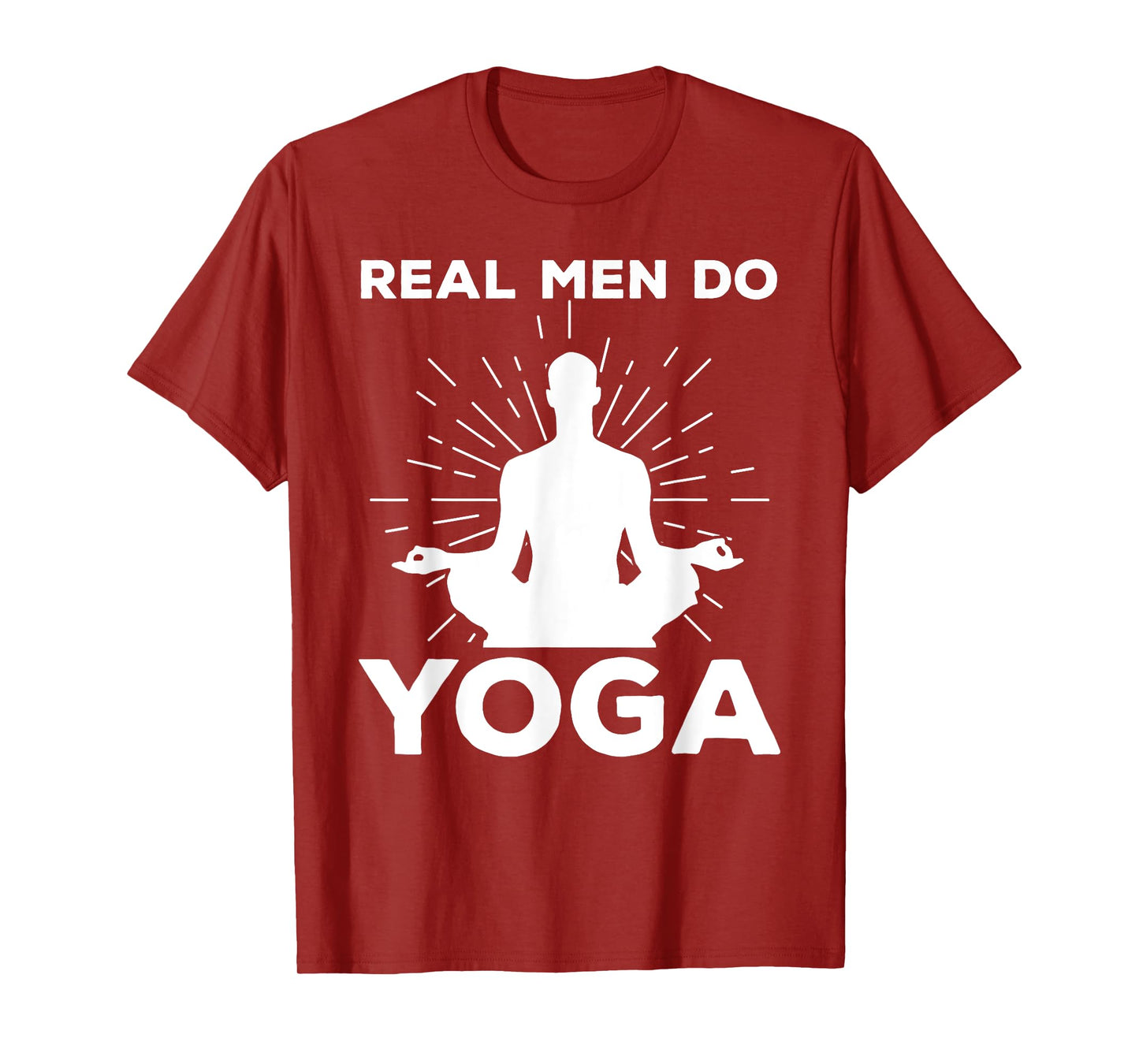 Funny Yoga Design For Men Boys Yoga Pose Meditation Lovers T-Shirt
