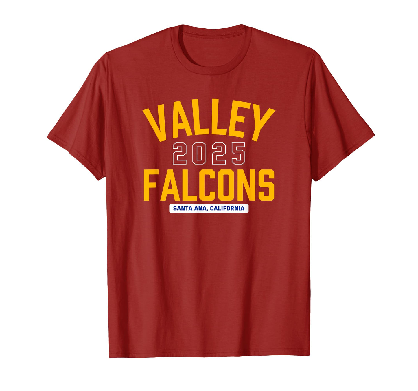 Valley Falcons Santa Ana, California 2025 T-Shirt