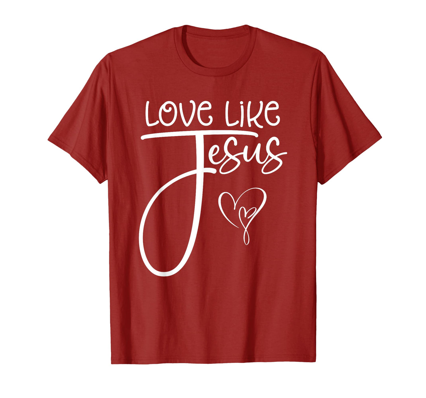 Trendy Christian Religious Love Like Jesus T-Shirt