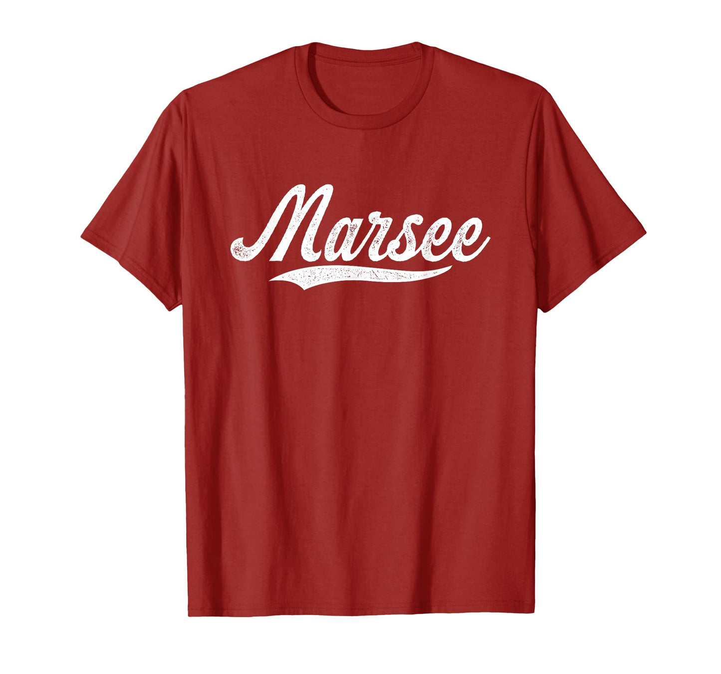 Distressed Script Jakob Marsee Prospect Baseball Fan Gear T-Shirt