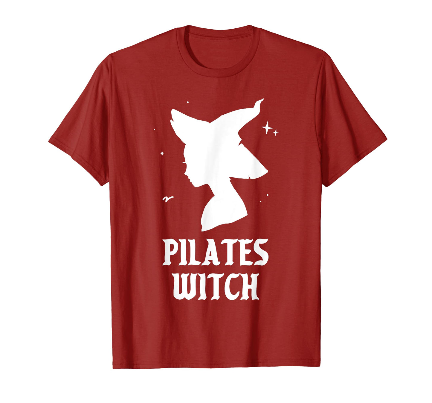 Pilates Witch Instructor Spooky Vibes Gym Halloween Costume T-Shirt