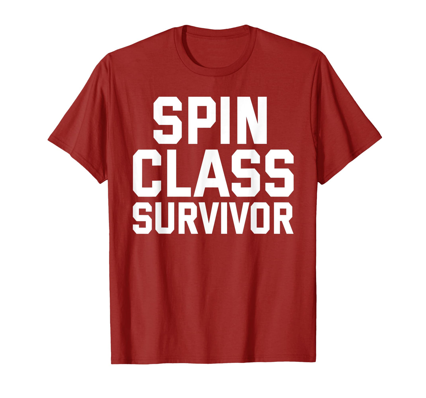 Spin Class Survivor Funny Spinning Spin Class Workout Gift T-Shirt