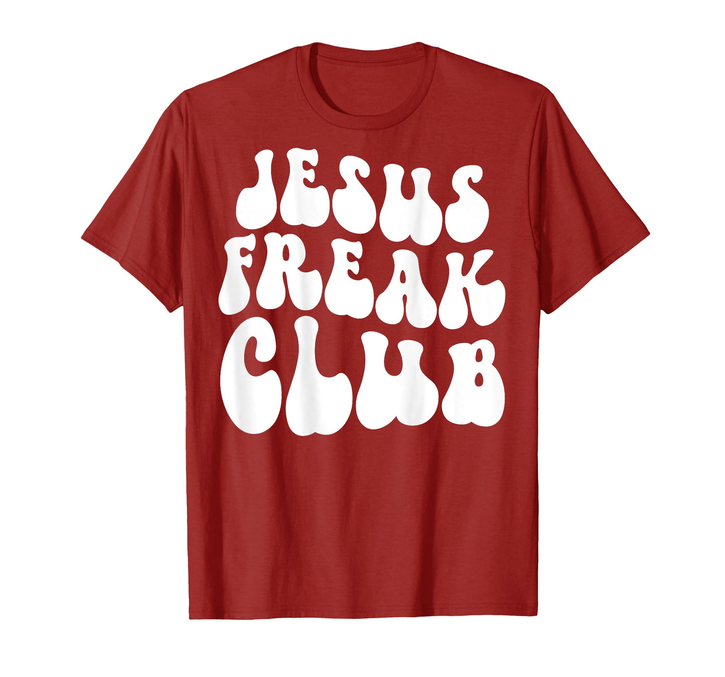 Jesus Freak Club Retro T-Shirt