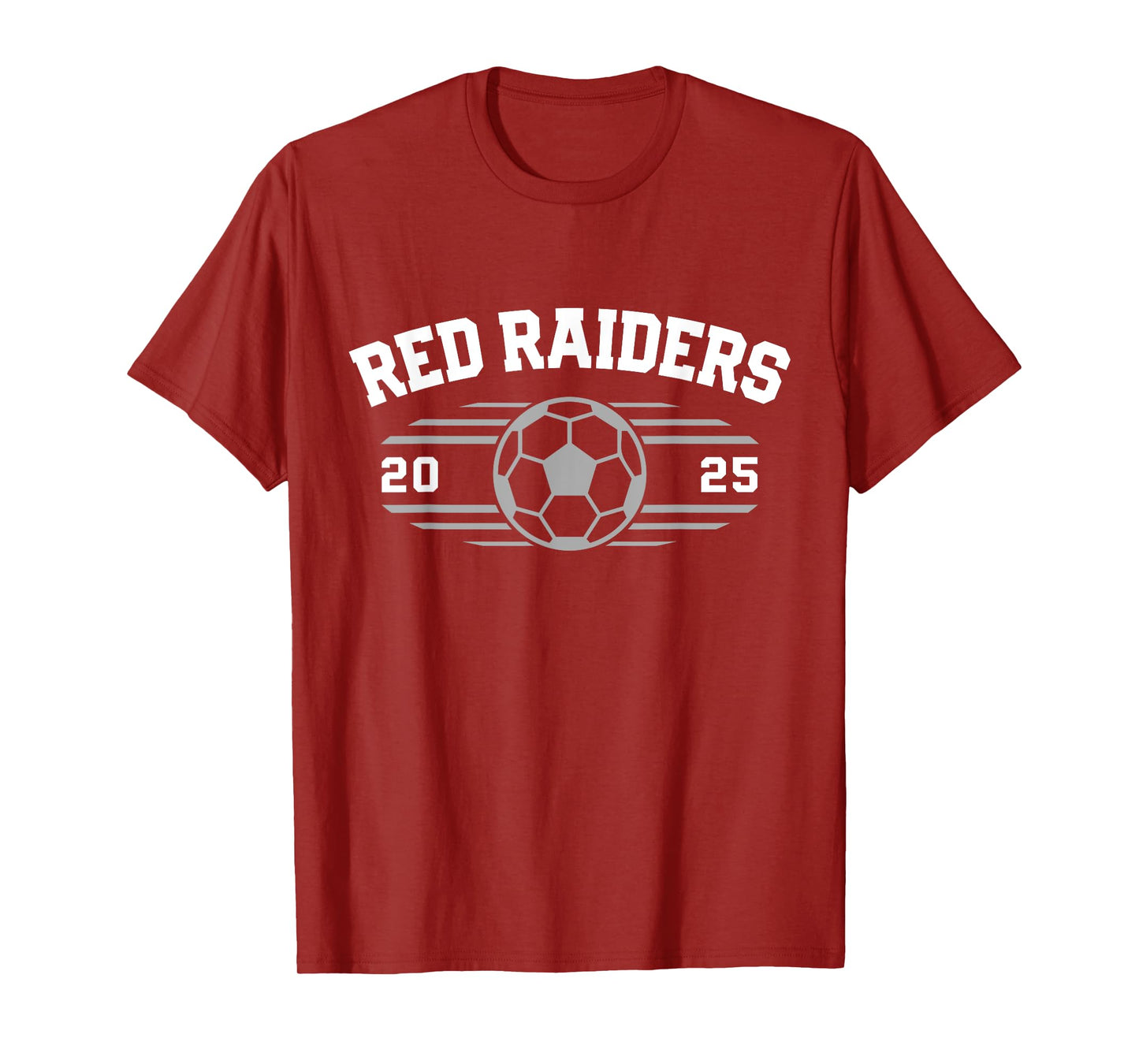 Red Raiders Ajo Soccer Ball 2025 HS T-Shirt