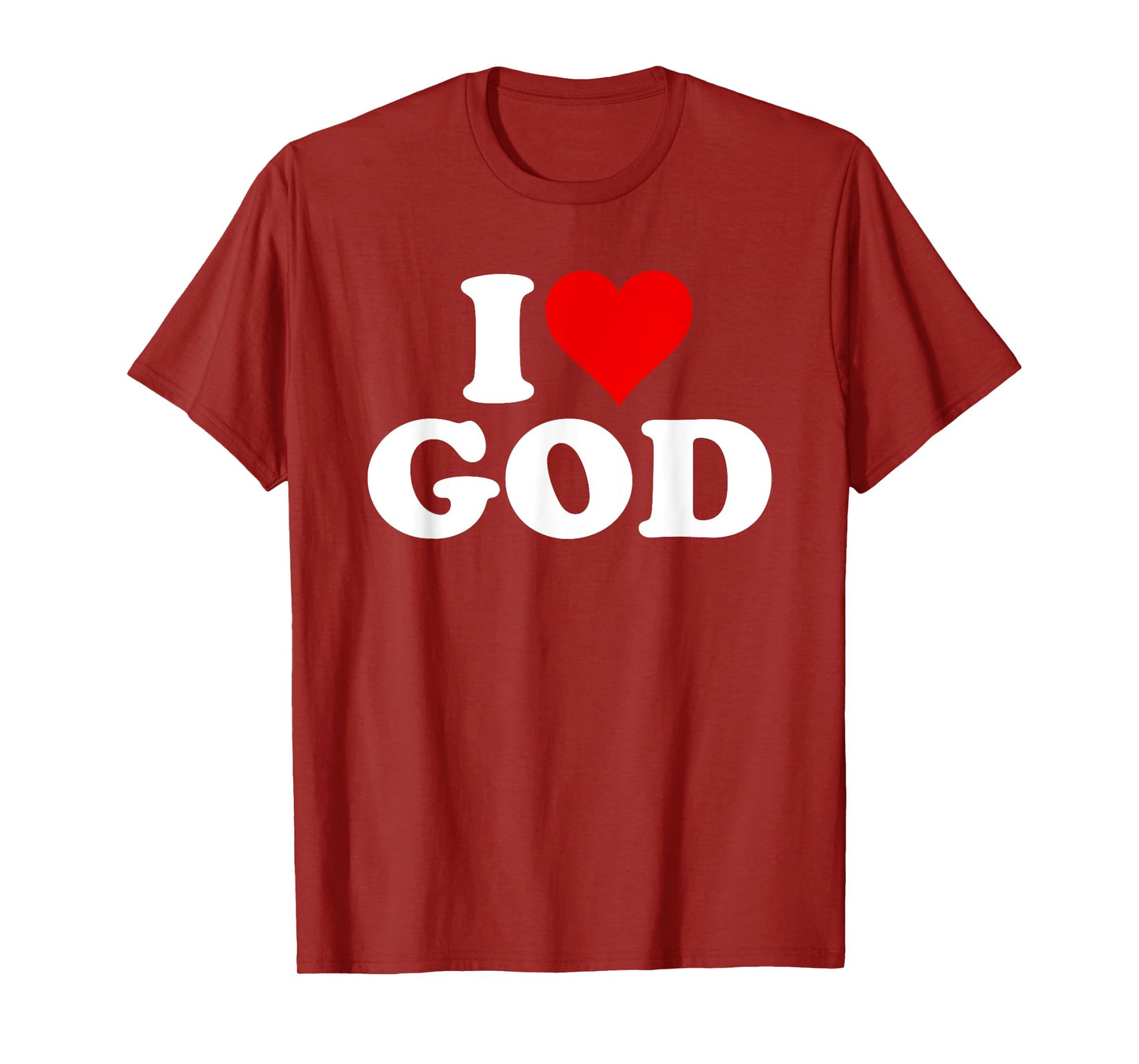 I Love God in the Heart T-Shirt
