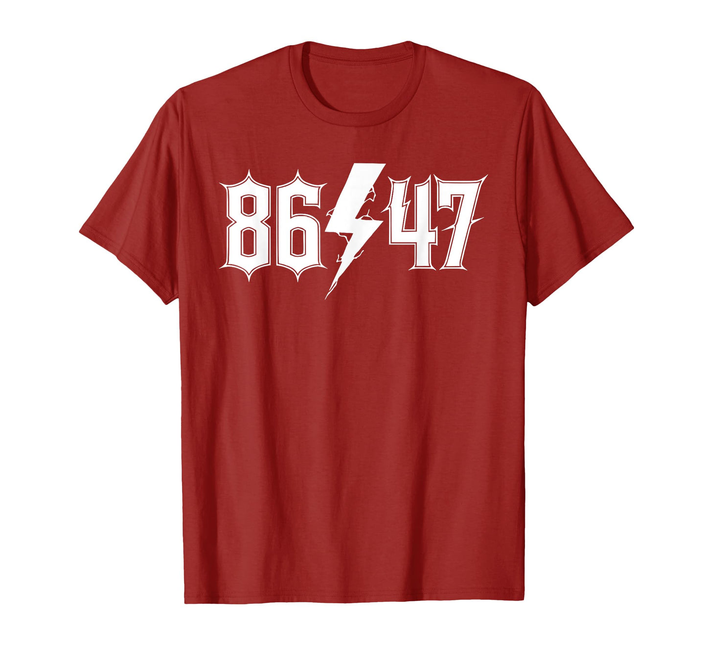 Sarcastic 8647 Vintage 80s Style 86 47 Rock Music 8647 T-Shirt