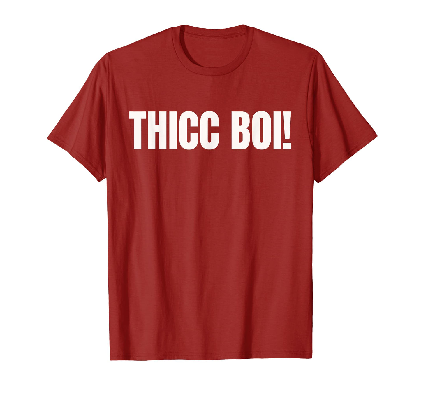 Thicc Boi Funny Muscly and Lifting Weights Memes Gym T-Shirt