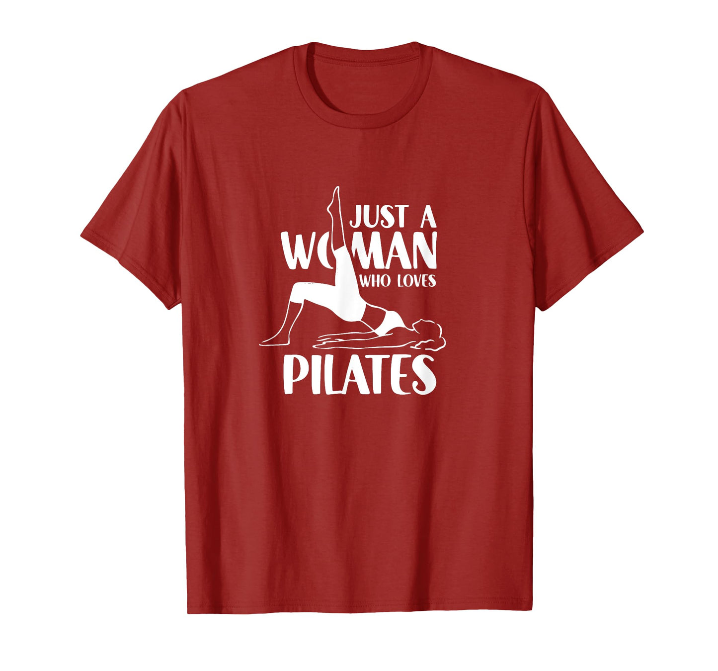 A Woman Who Loves Pilates Training Fitness Workout T-Shirt