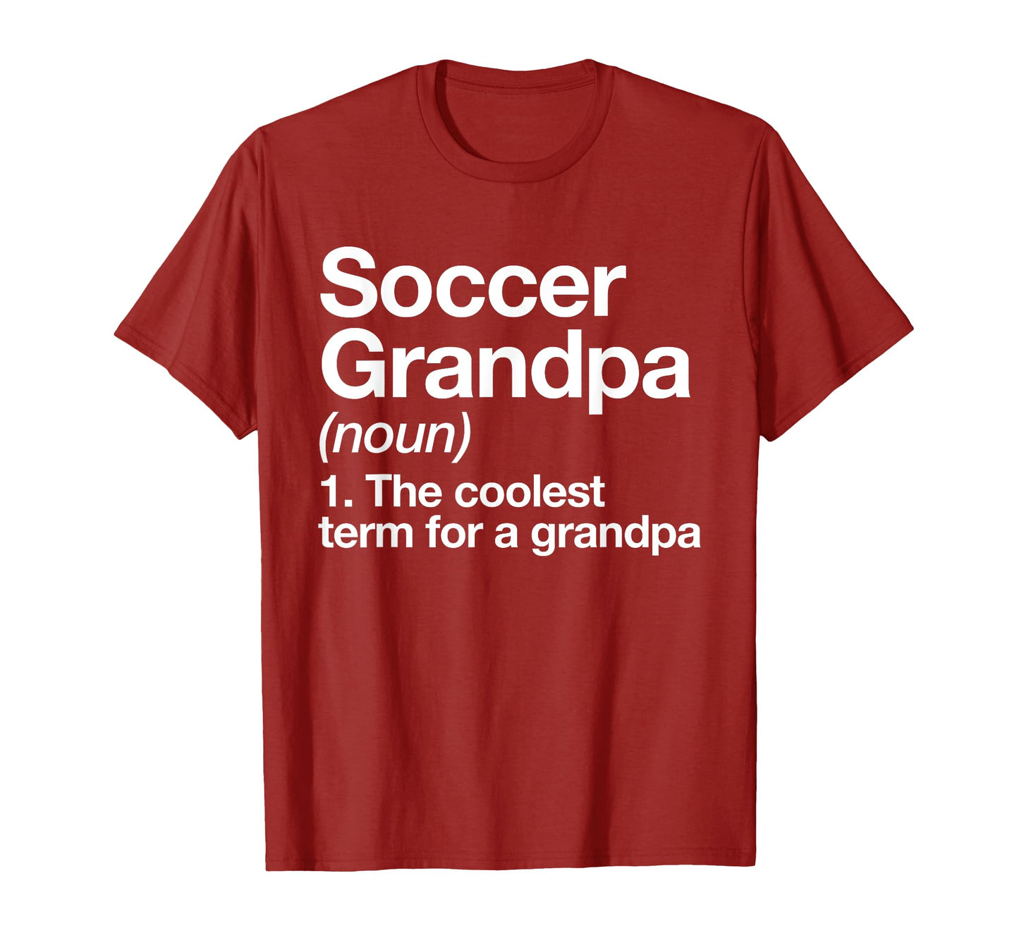 Soccer Grandpa Definition Funny Sports T-Shirt