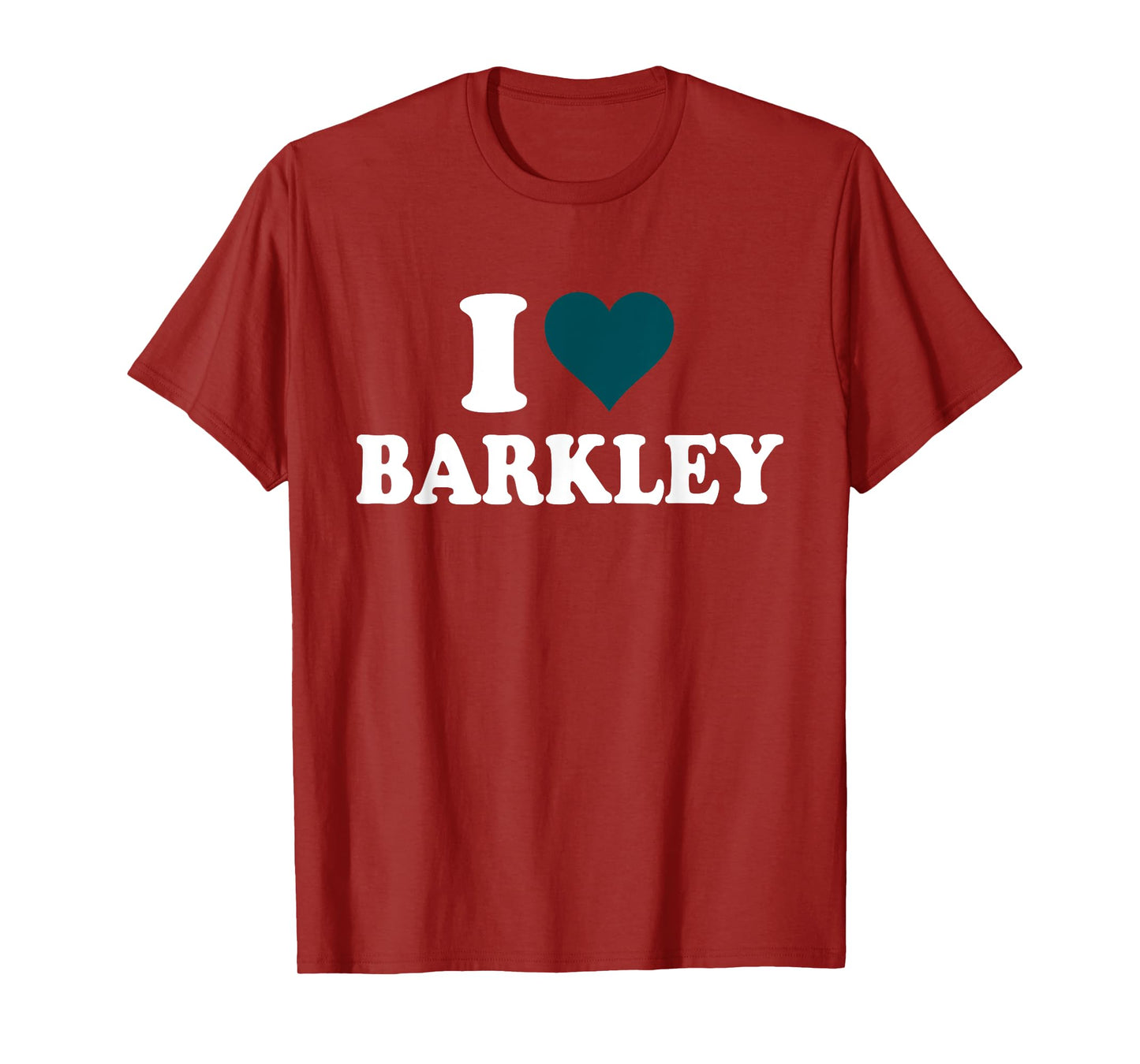I Love Barkley, I Heart Barkley T-Shirt