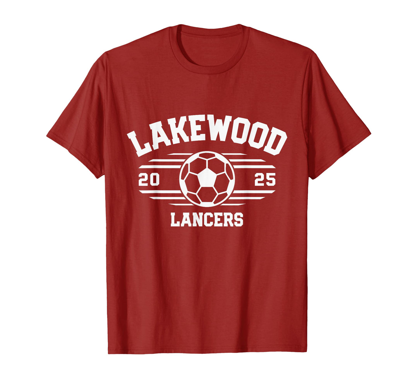 Lakewood Lancers Soccer Ball 2025 T-Shirt