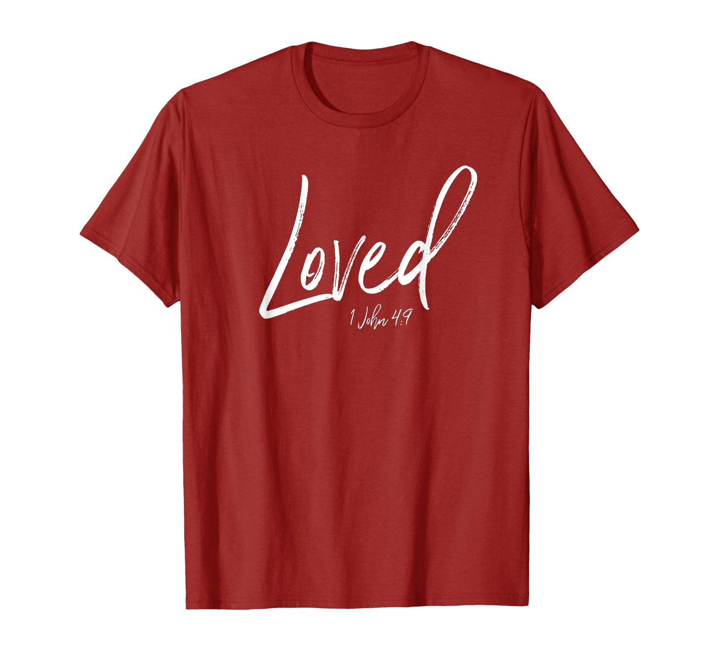 I Am Loved You Are Loved Shirt Christian Jesus Cares Gift T-Shirt