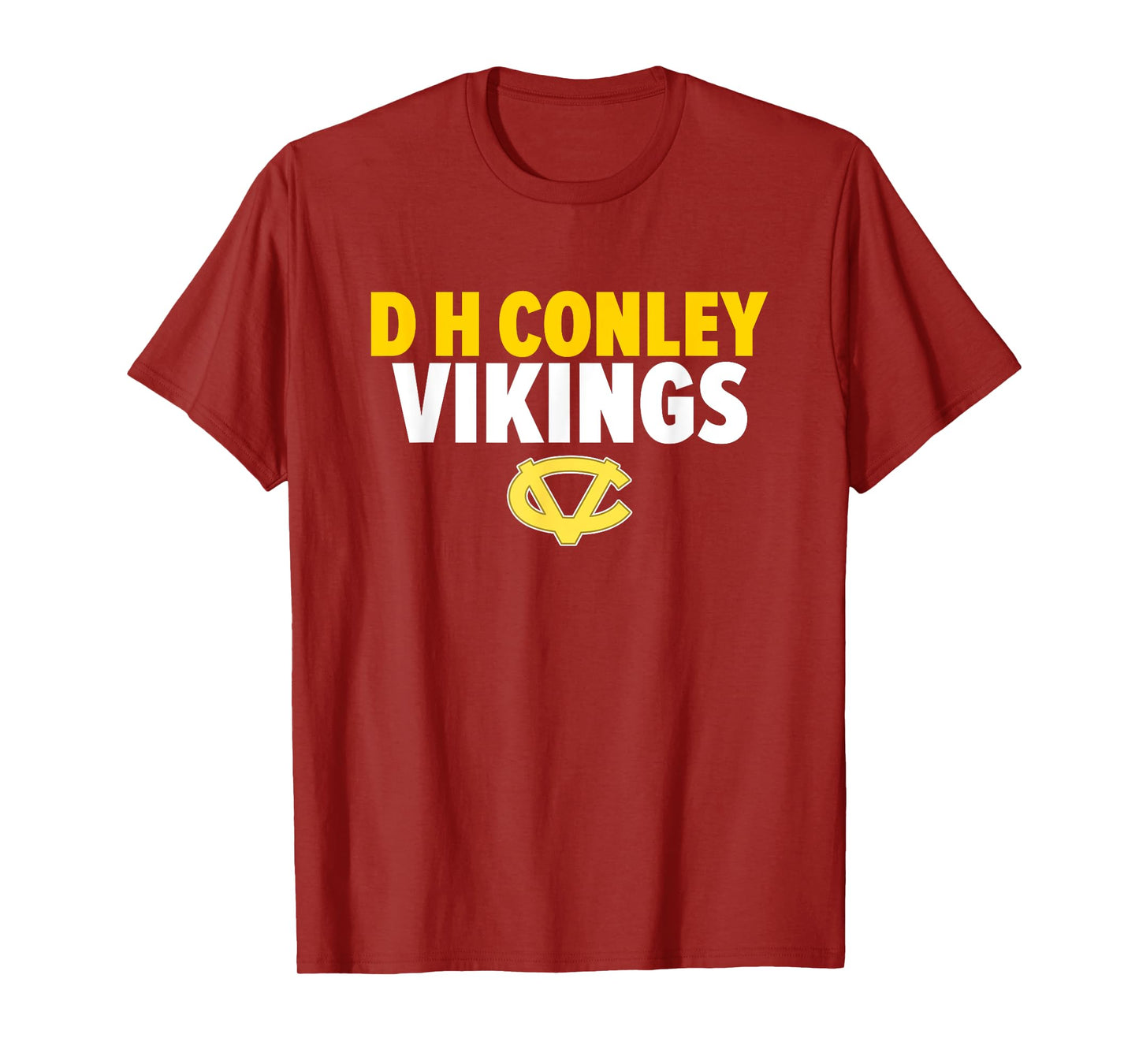 D H Conley Vikings Logo Bold HS T-Shirt