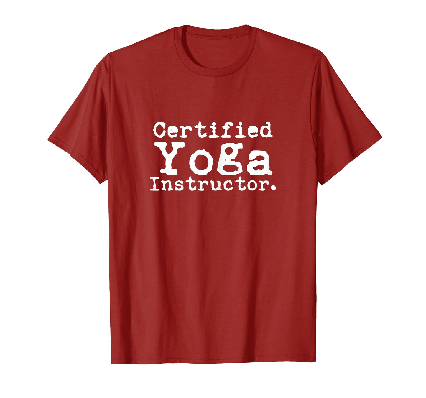 Certified Yoga Instructor Cool Exercise Yoga Lover Gift T-Shirt