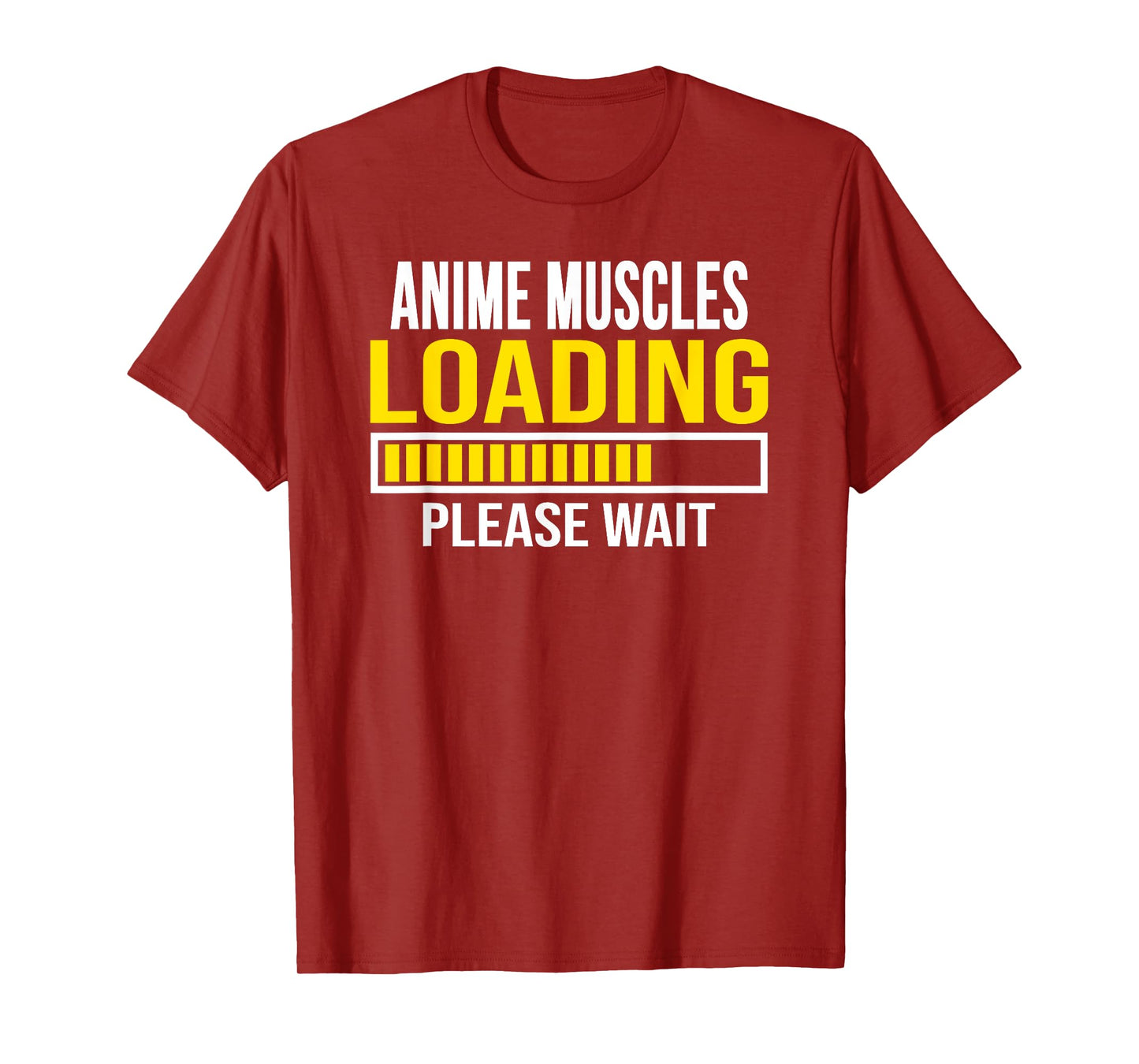 Anime Muscles Loading Workout Fitness T-Shirt