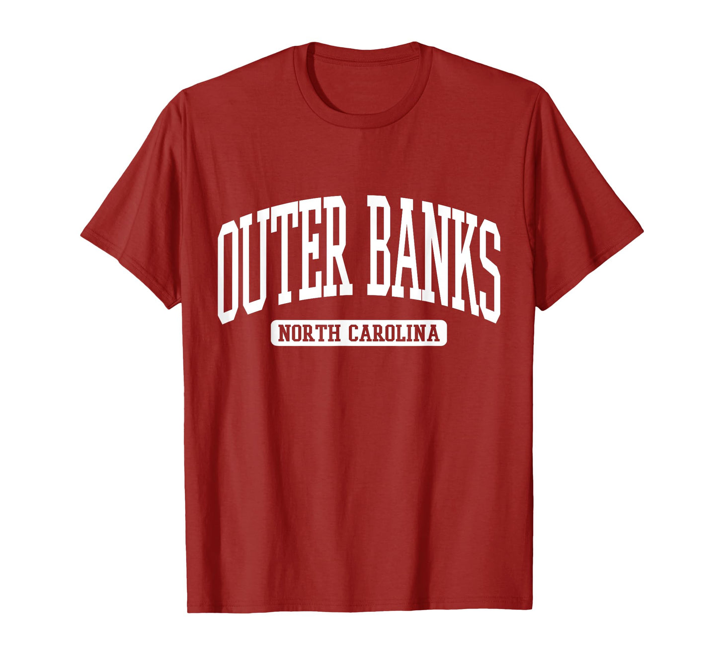 Outer Banks North Carolina Souvenir Beach, Retro, Vintage T-Shirt
