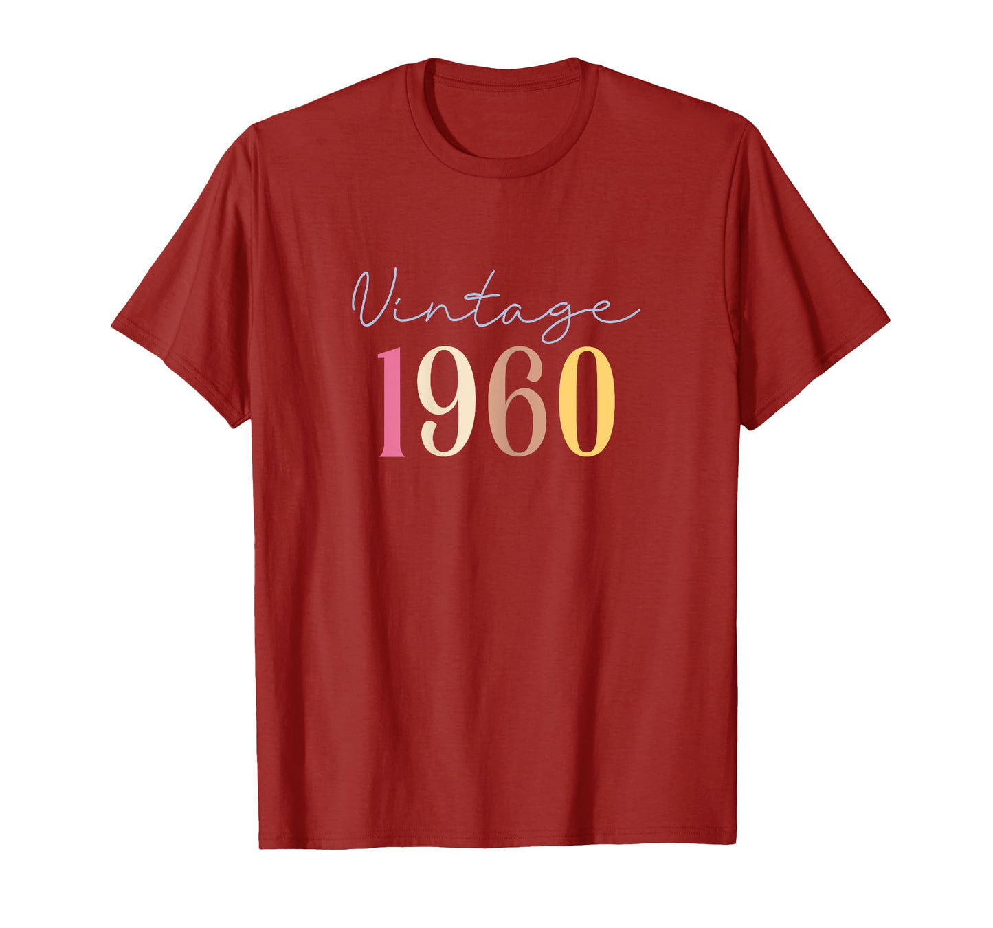 65 Years Old Vintage 1960 65th Birthday For Women T-Shirt