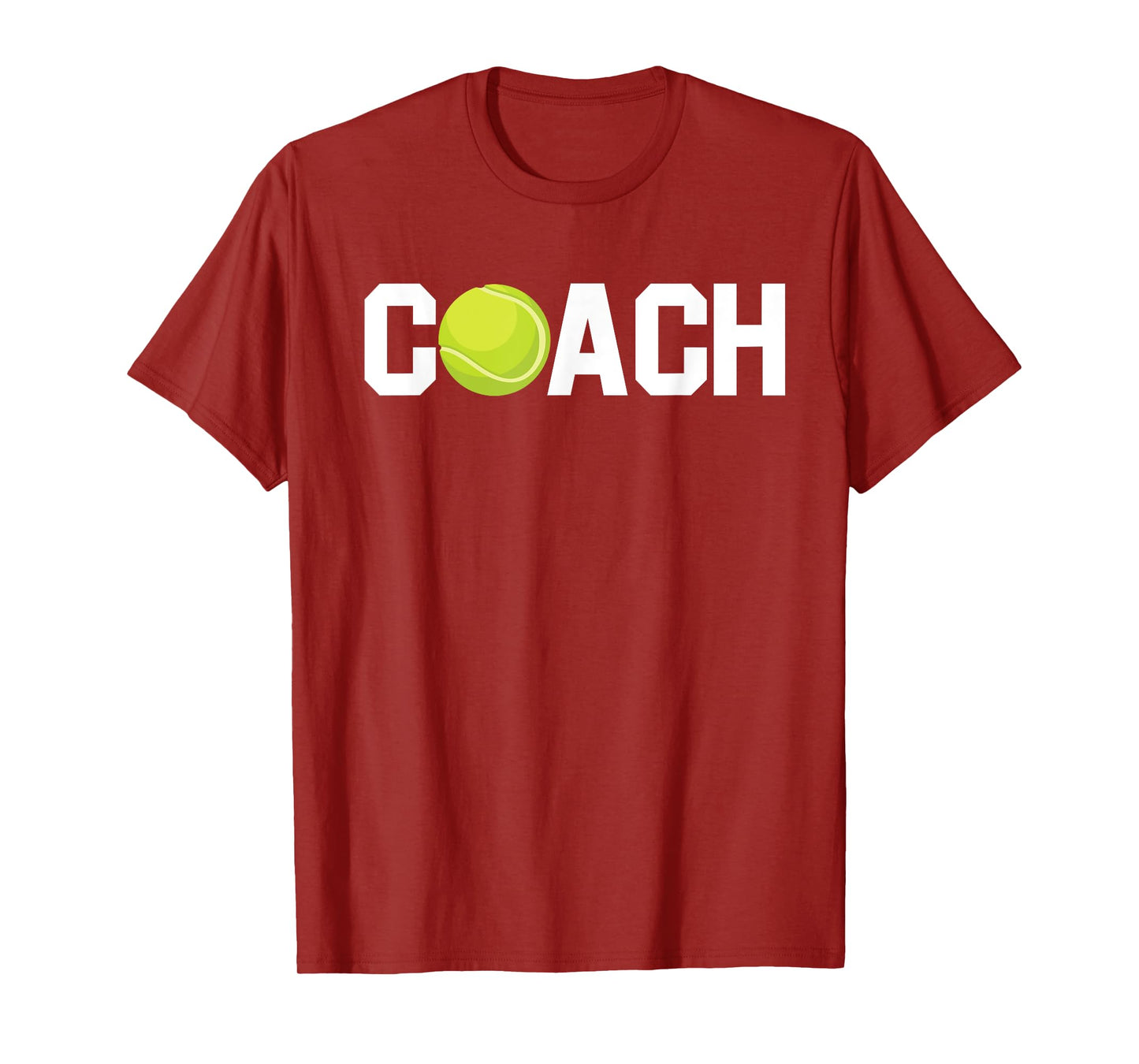 Cool Tennis Coach Funny Trainer Racket Lawn Game Enthusiast T-Shirt
