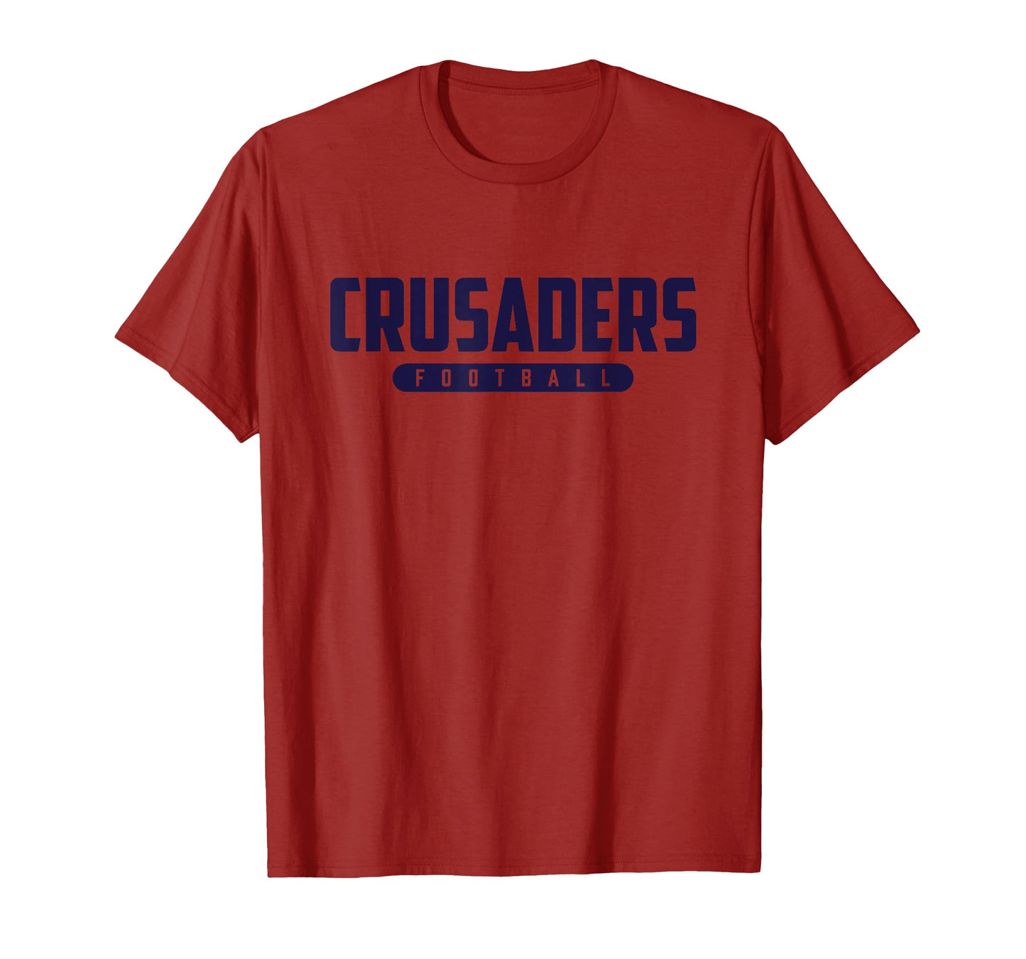 Manchester Memorial Crusaders Football T-Shirt