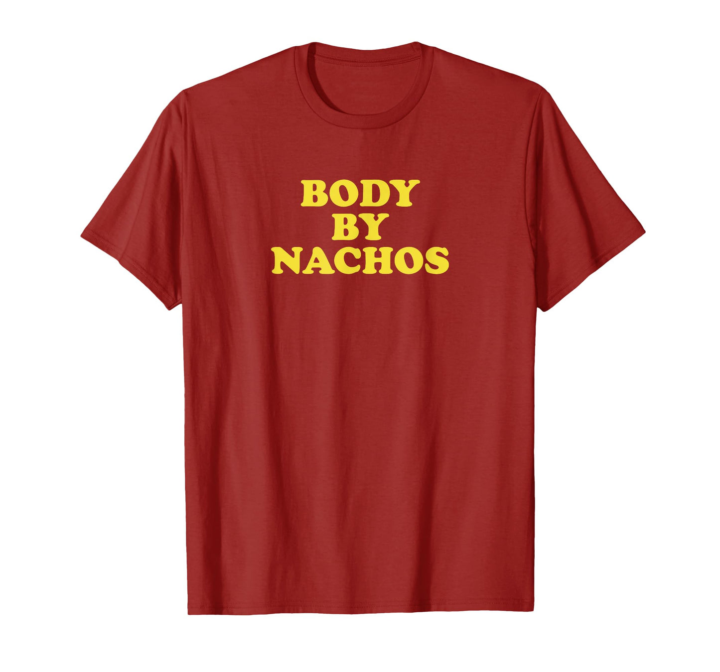 Funny Body by Nachos Goal Aesthetic Gym Workout Mexican T-Shirt