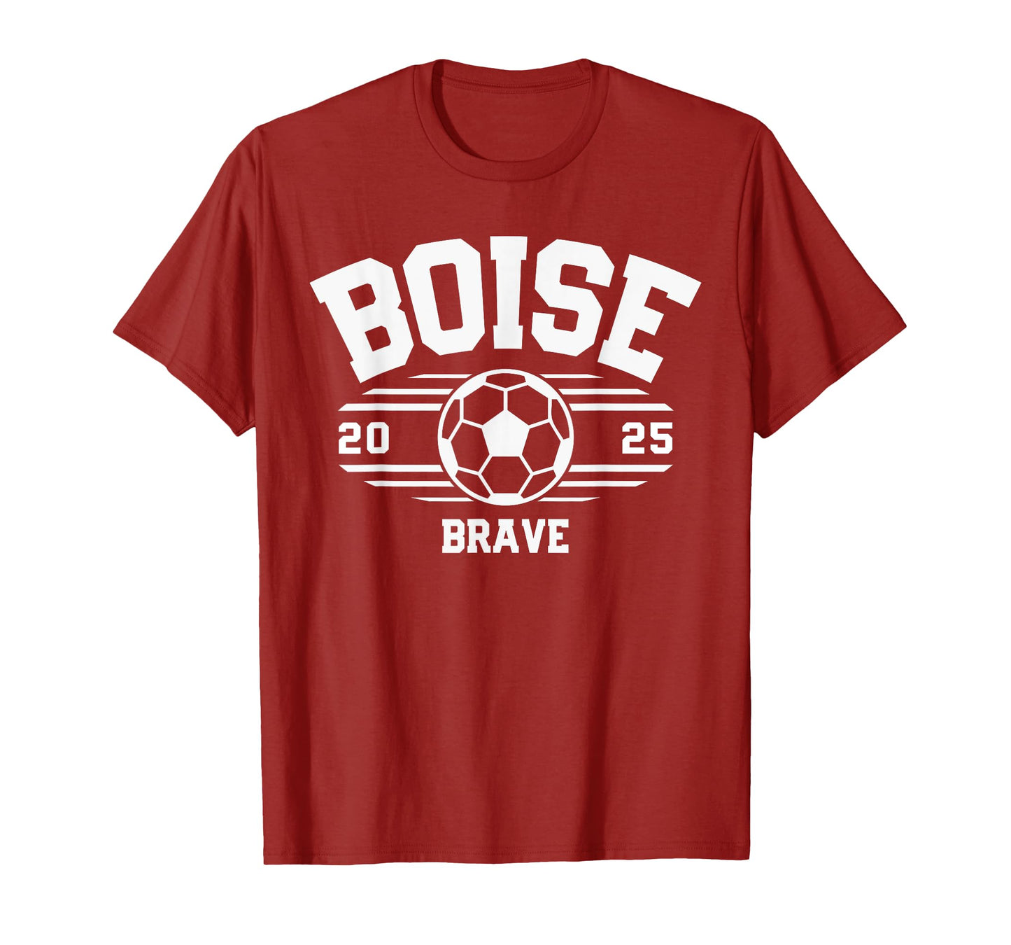 Boise Brave Soccer Ball 2025 T-Shirt