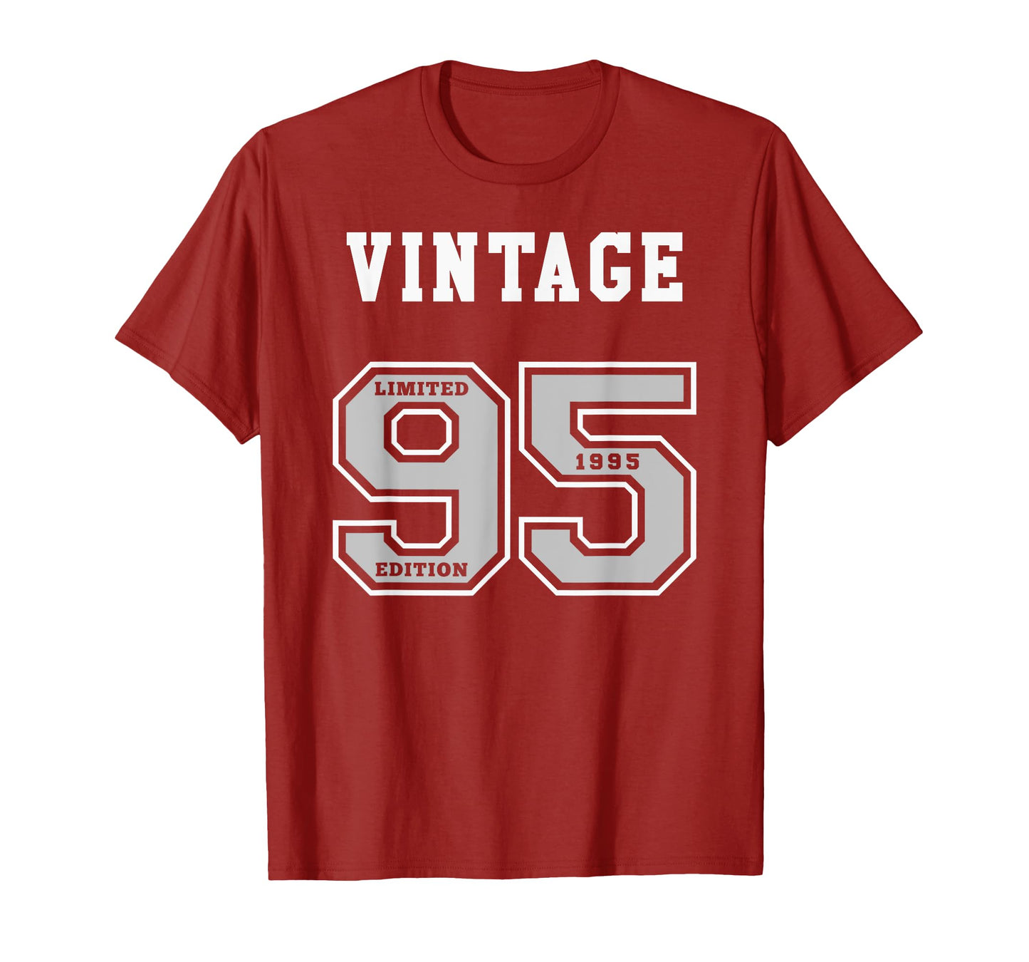 1995 BIRTHDAY JERSEY - VINTAGE 95 - GRAY CLASSIC 1995 GIFT T-Shirt