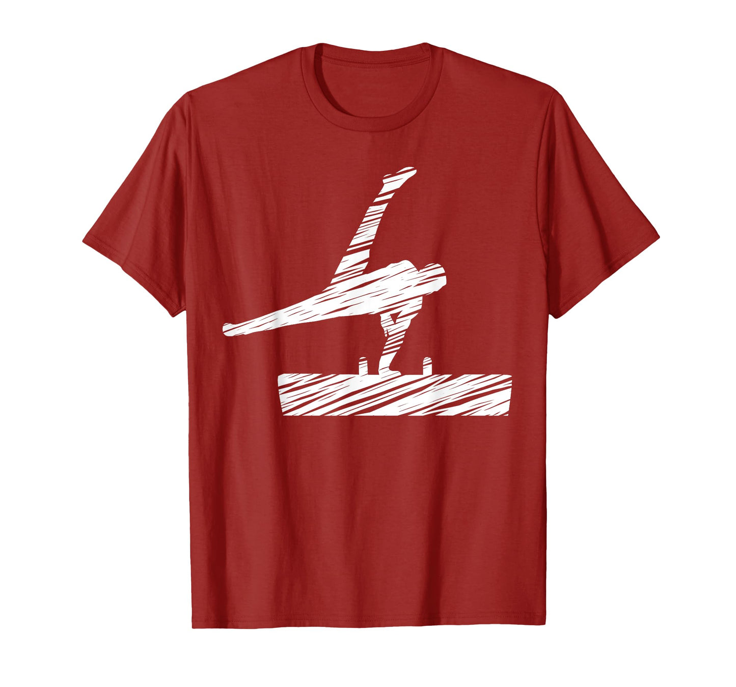 Motif gymnastics gymnast gymnastics fan vintage T-Shirt