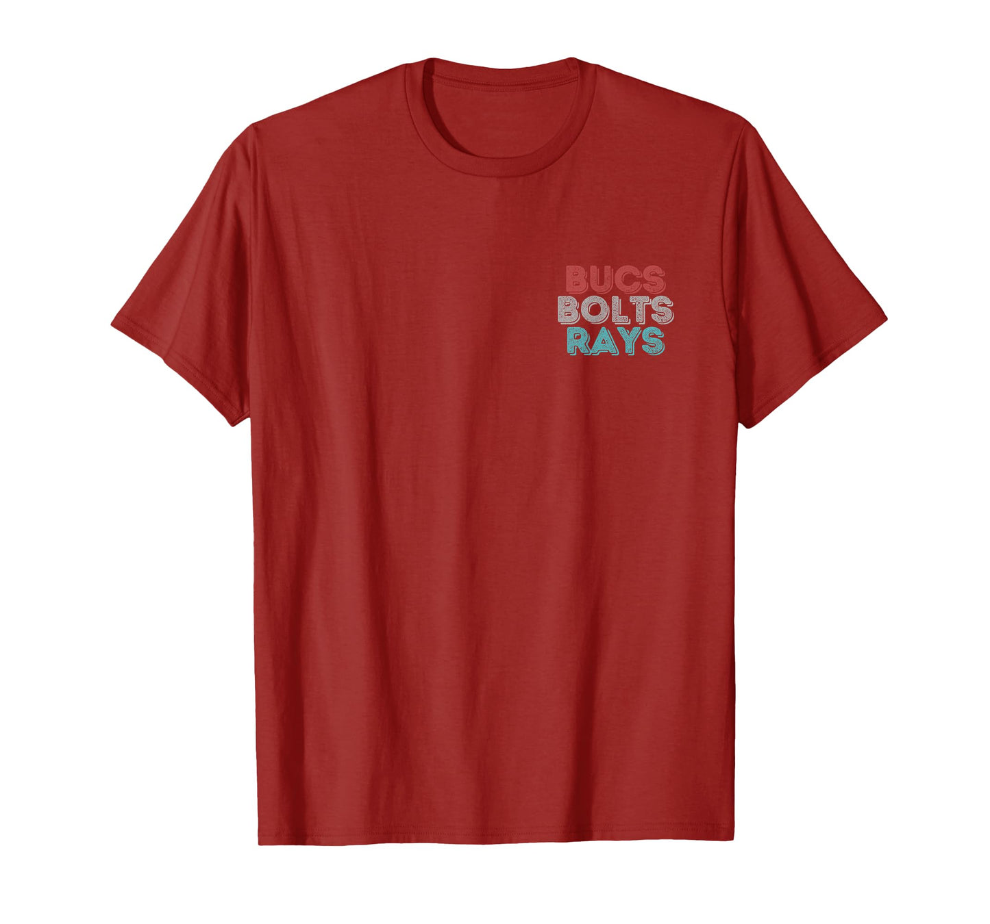 Vintage Retro Small Bucs Bolts Rays T-Shirt