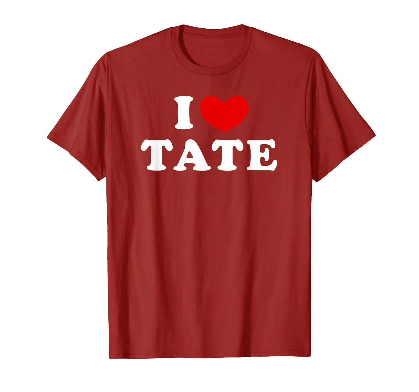 I Love Tate, I Heart Tate T-Shirt