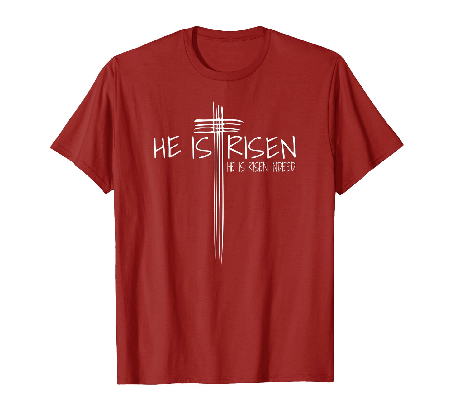 He Is Risen EASTER Jesus Resurrection Christian Faith Gift T-Shirt