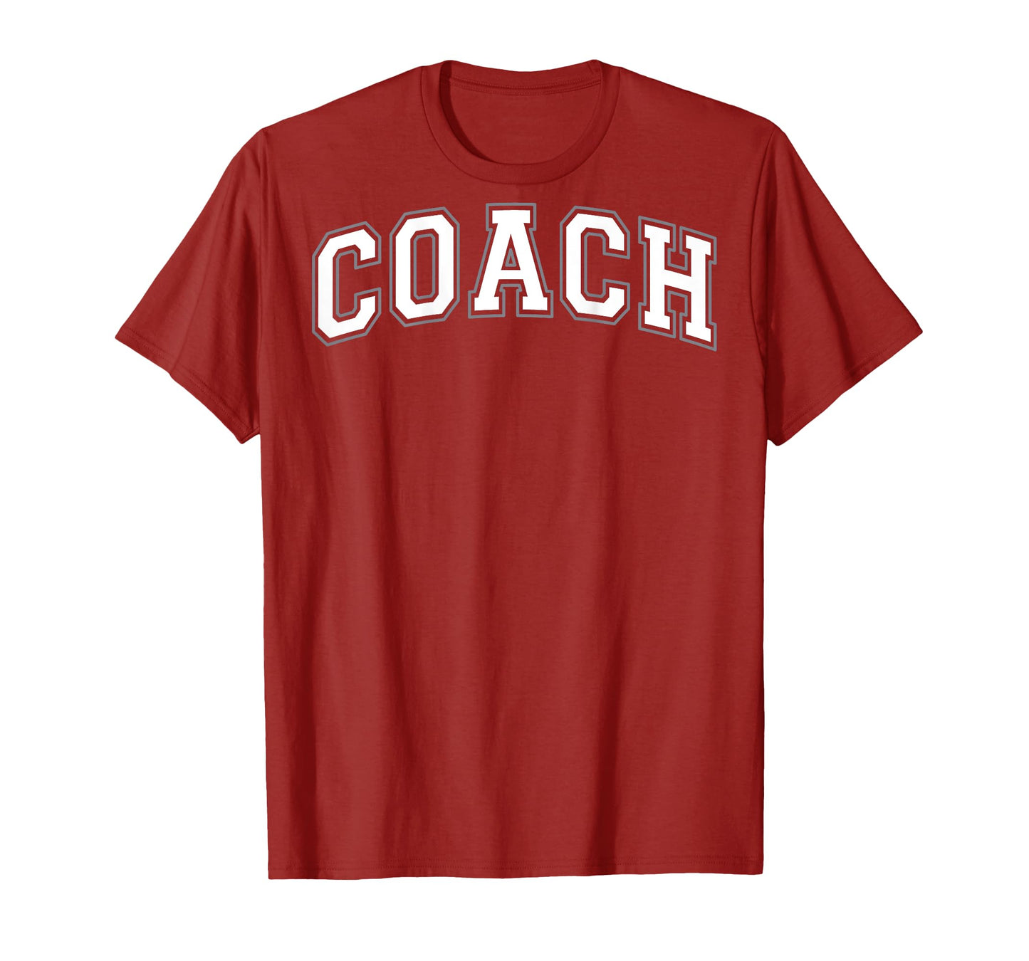Coach Sports Trainer Vintage White Grey on the back T-Shirt