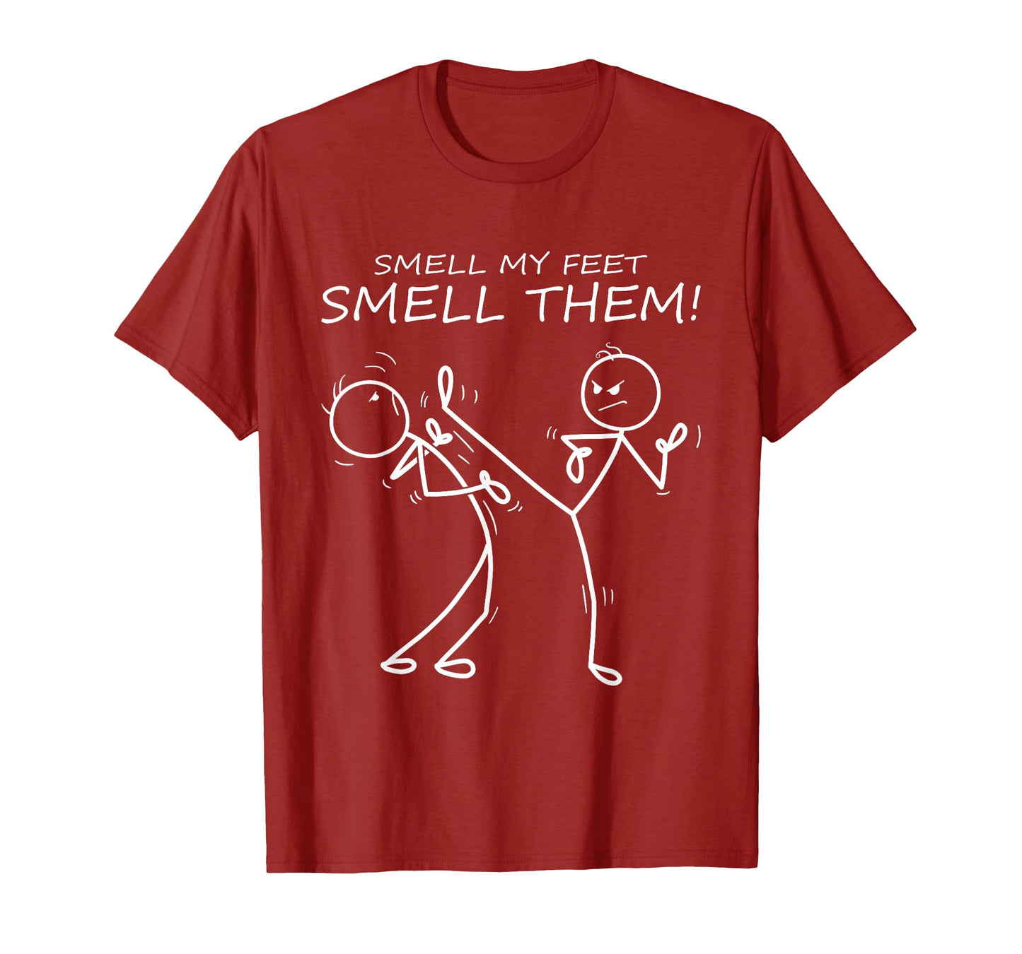 Cool Karate Smell My Feet Smell Them Funny Karate T-Shirt