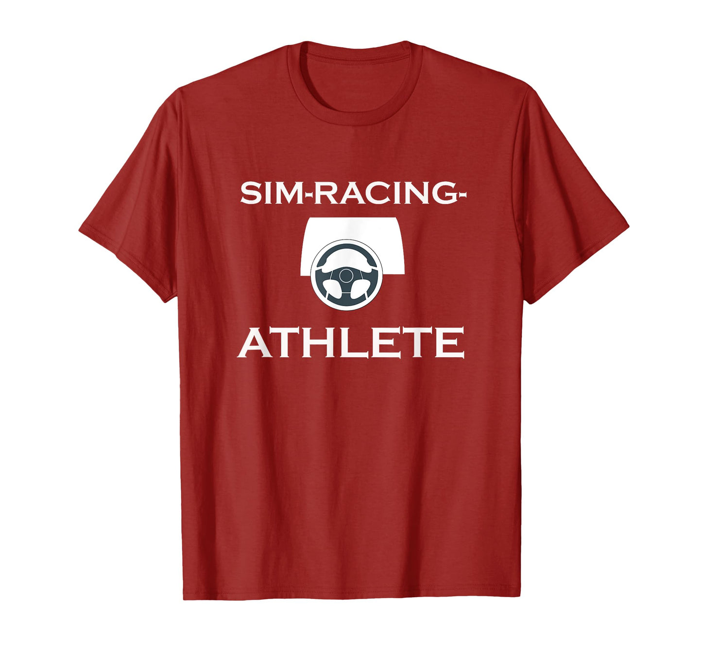 Sim-Racing Athlete Fun Novelty E-racing Design T-Shirt