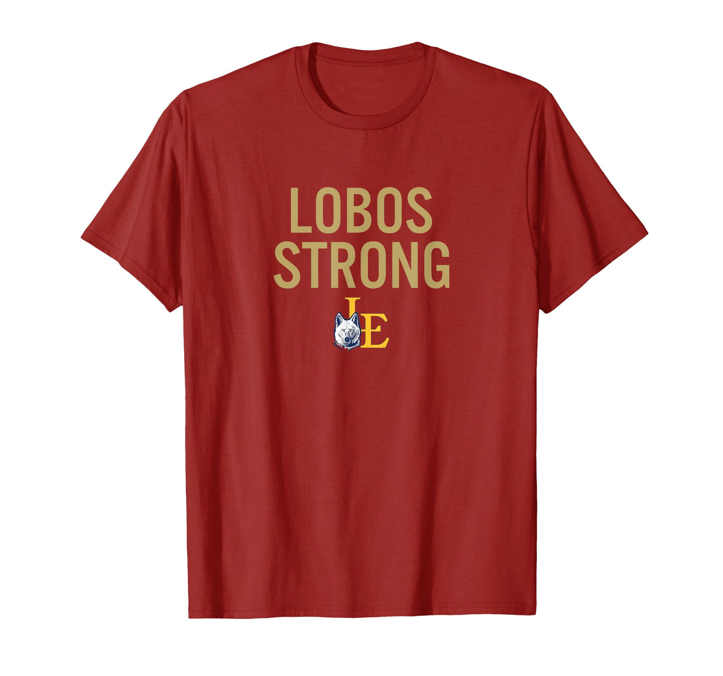 Little Elm Lobos Logo Strong HS T-Shirt
