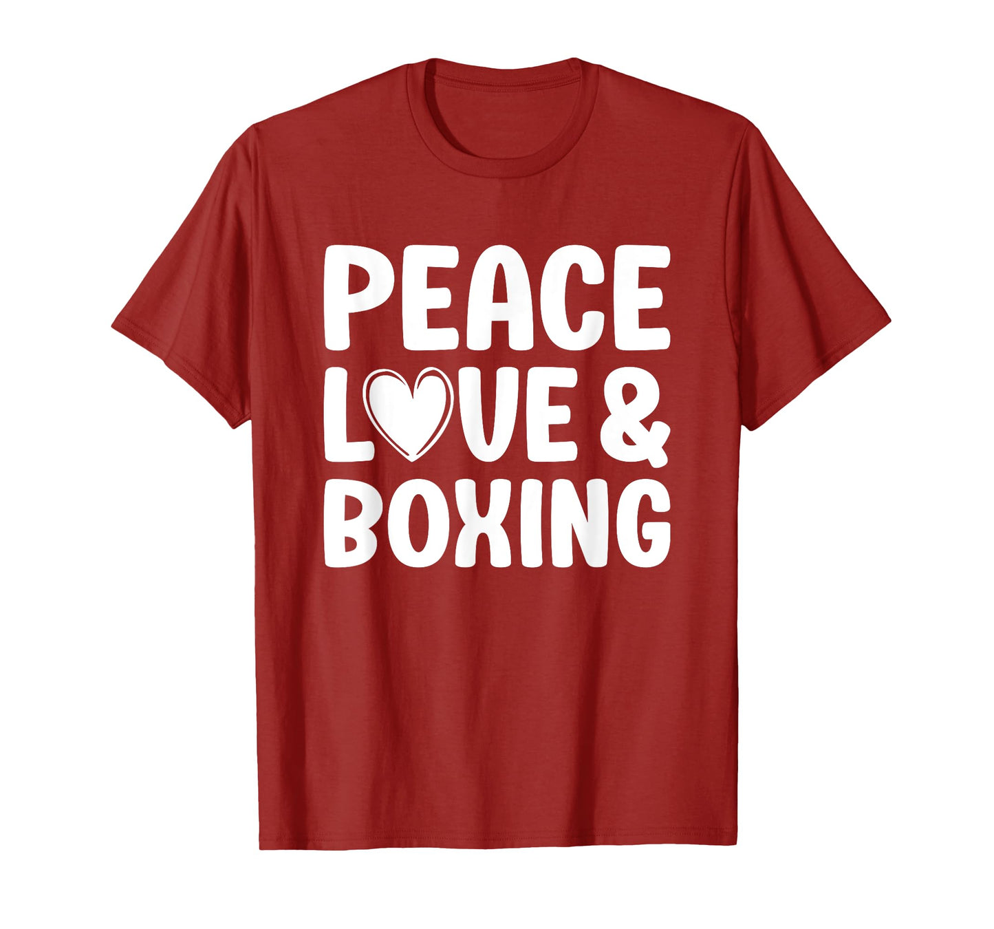 Boxing I Love Boxing for Men and Women T-Shirt