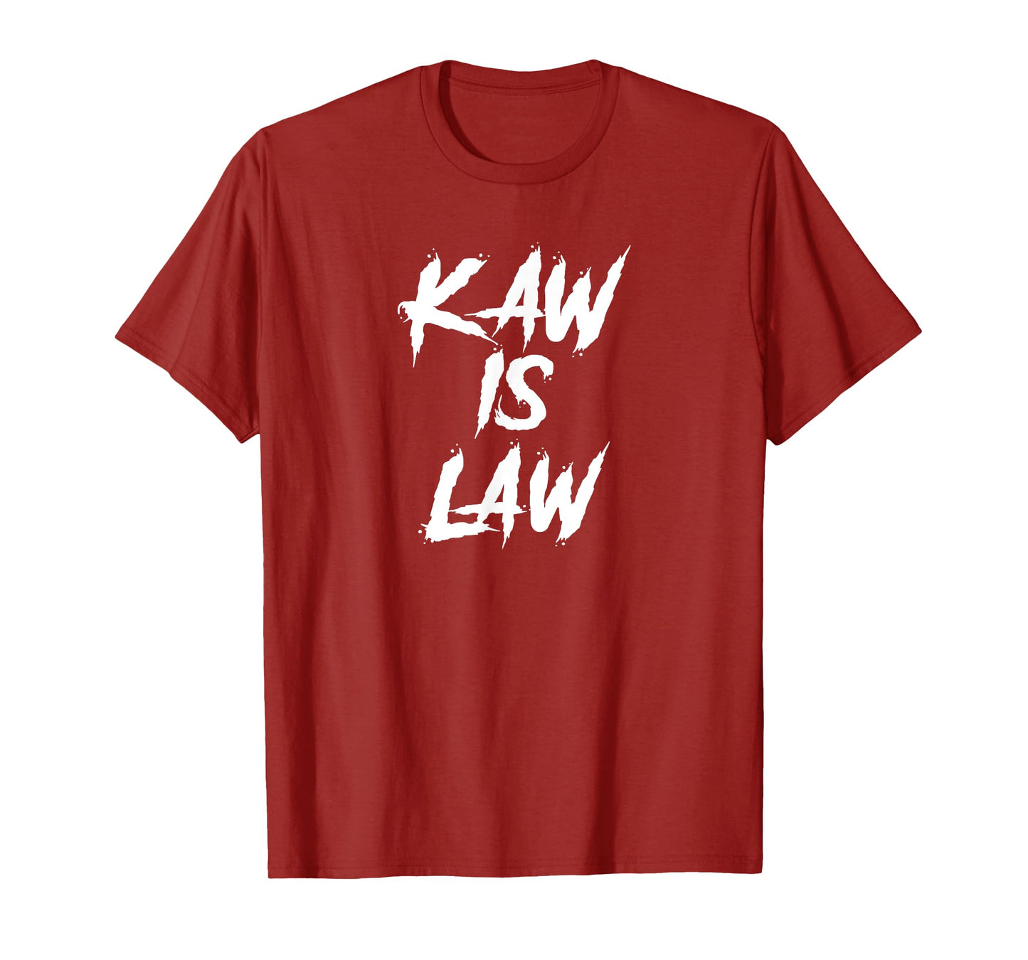 Kaw is Law Battlehawks St. Louis Football Tailgate T-Shirt