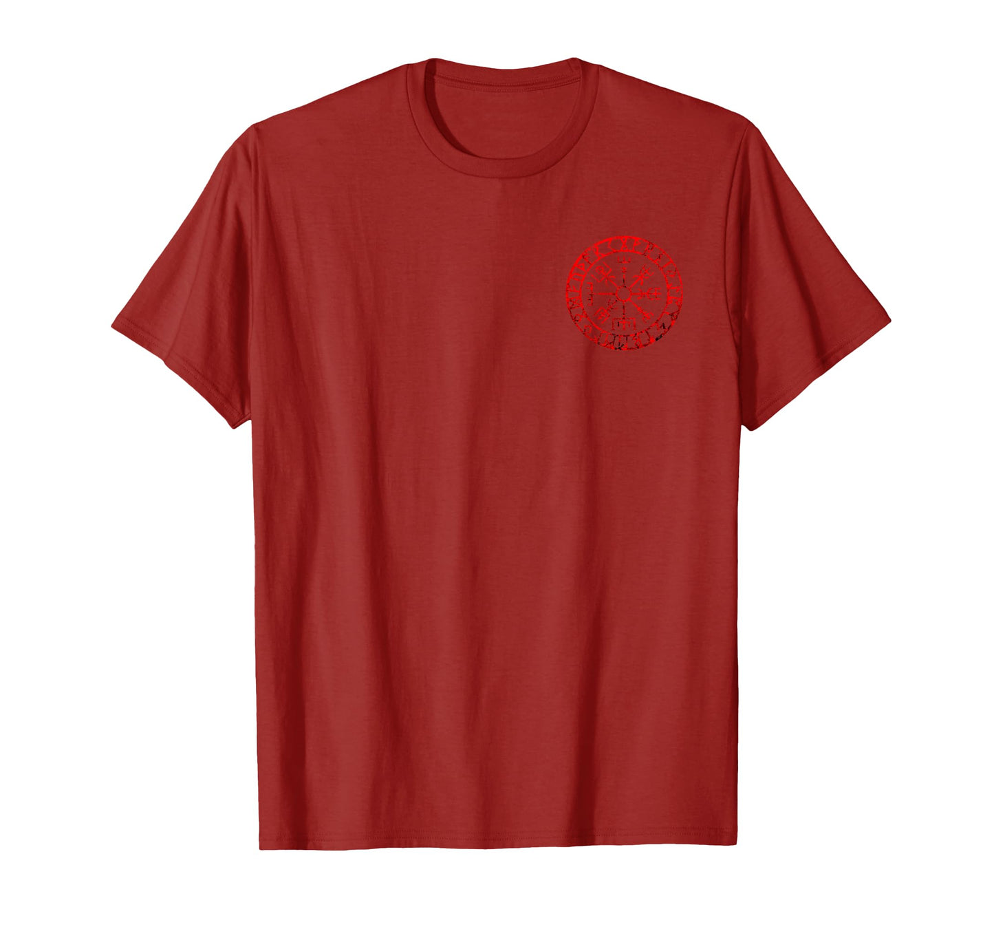 Norse Vegvisir Symbol Valhalla Viking Compass Odin Pagan T-Shirt