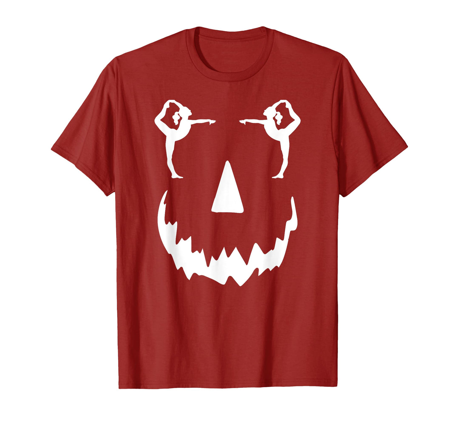 funny Gymnastics pumpkin Gymnastics halloween T-Shirt