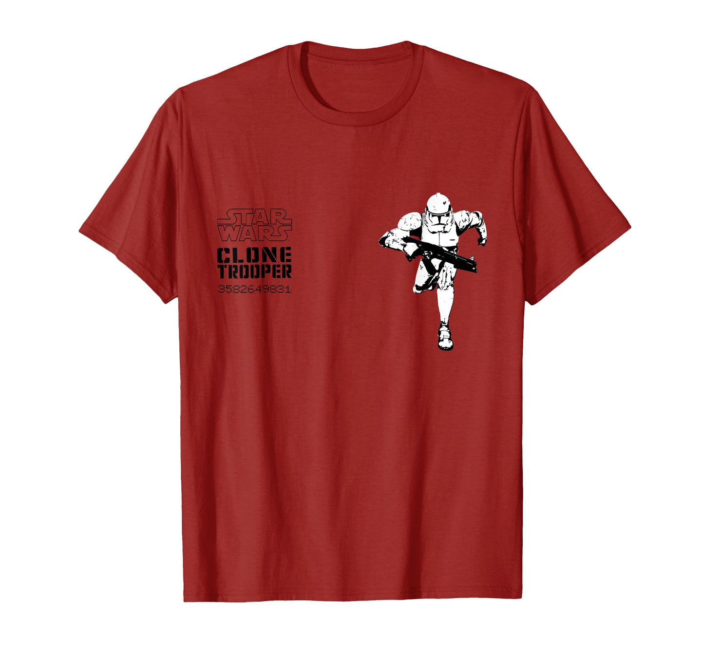 Star Wars Revenge Of The Sith Distressed Clone Trooper T-Shirt