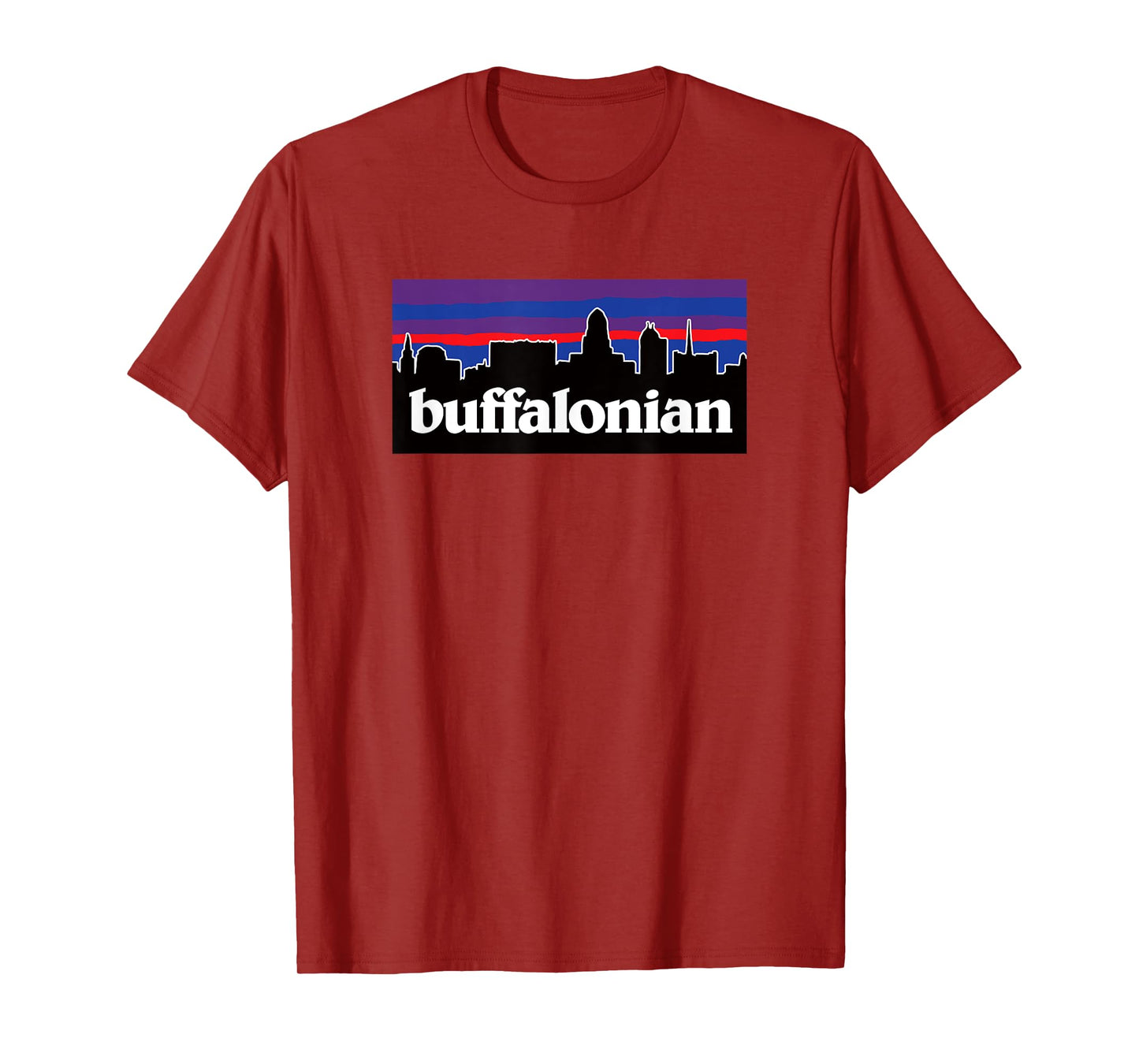 BUFFALONIAN - Buffalo NY skyline new york 716 bflo born home T-Shirt