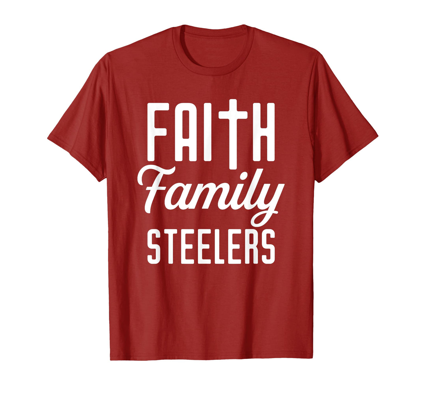 Steelers Fontana Faith Family HS T-Shirt