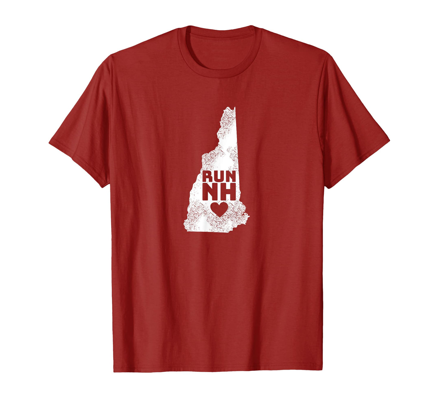 Run NH Love New Hampshire T-Shirt